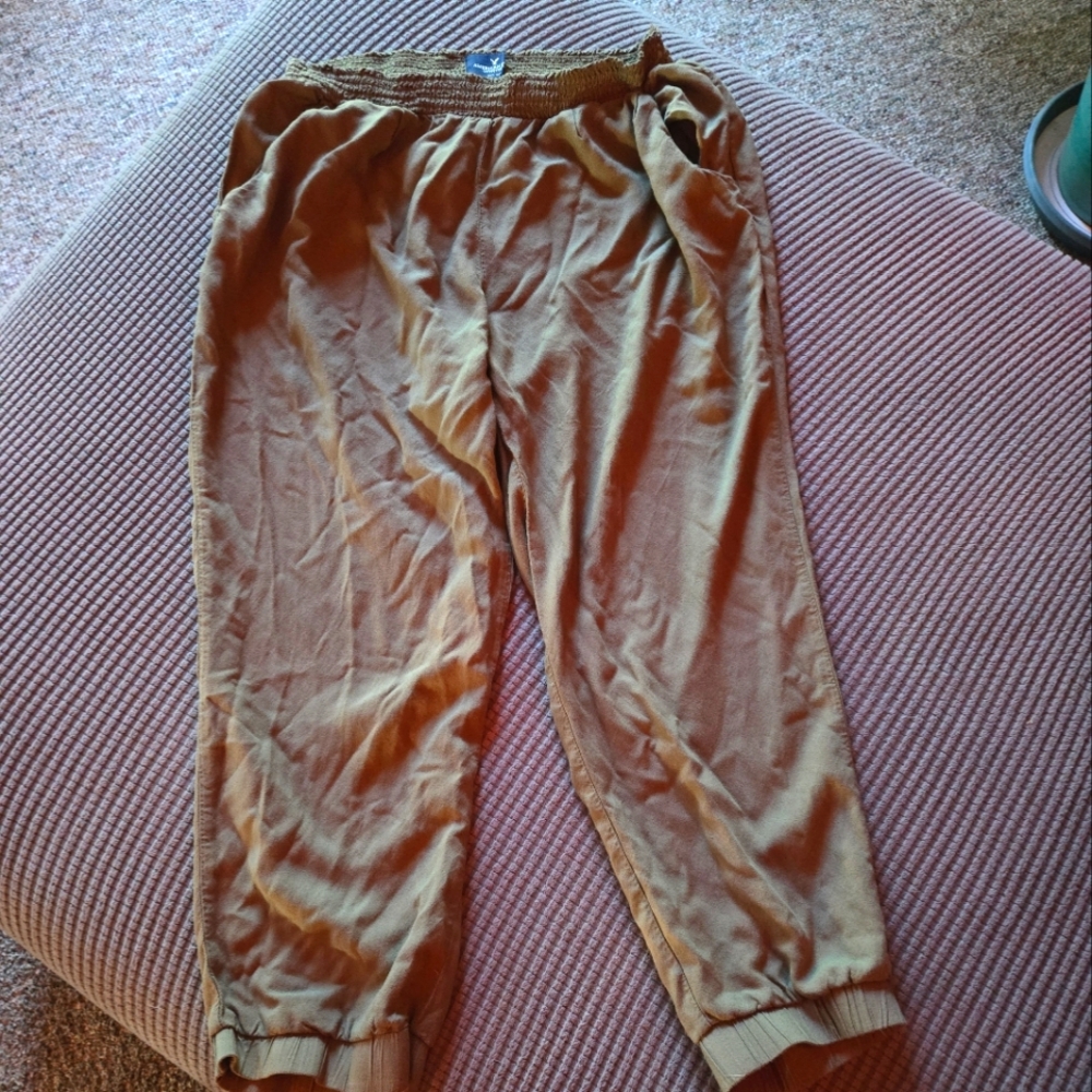 American Eagle Outfitters soft cropped joggers